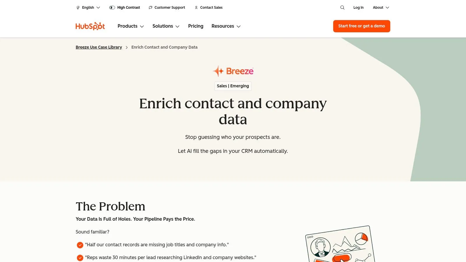 Clearbit by HubSpot (Breeze Intelligence)