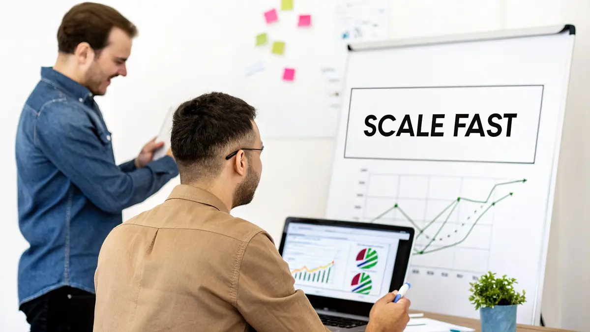 Business growth visualization