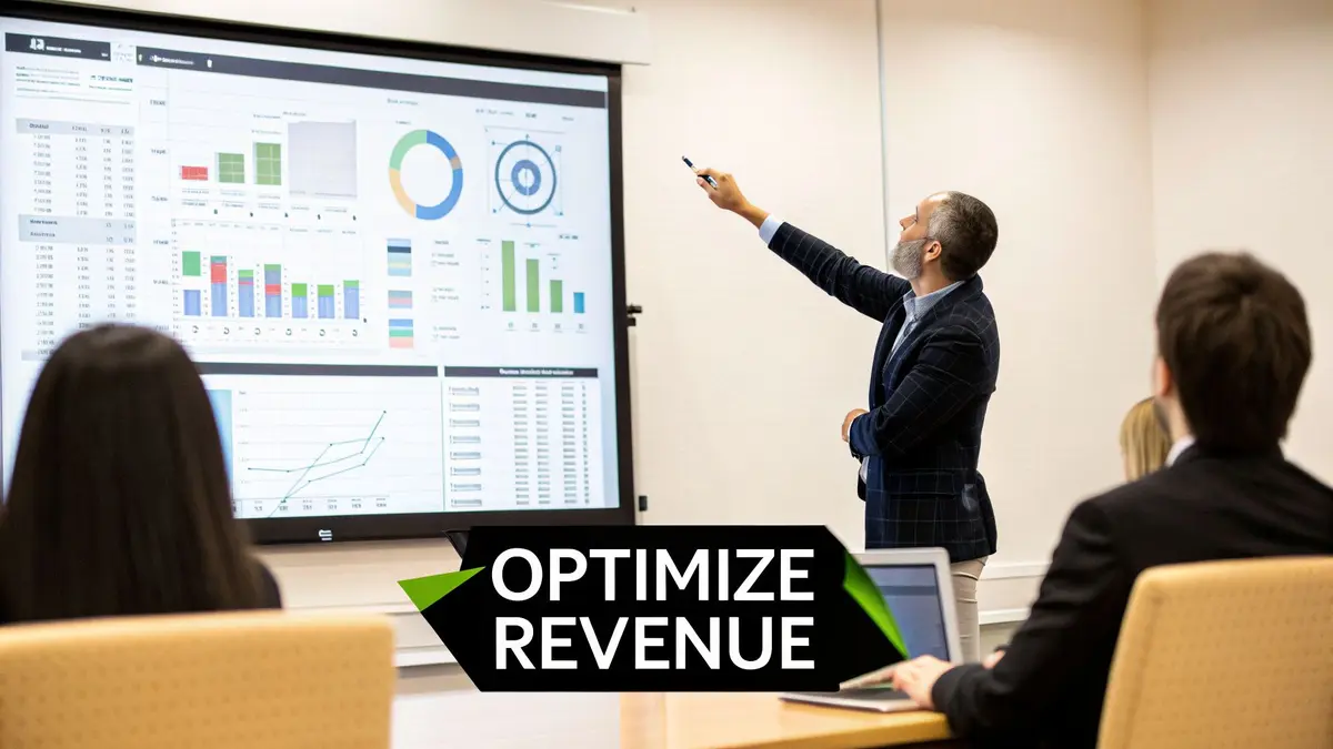 Revenue optimization dashboard